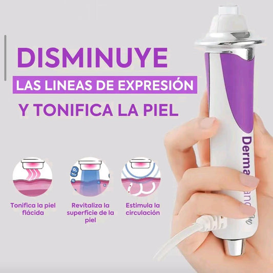 DermaWand Pro: Dispositivo de radiofrecuencia facial para reducir arrugas y tensar tu piel